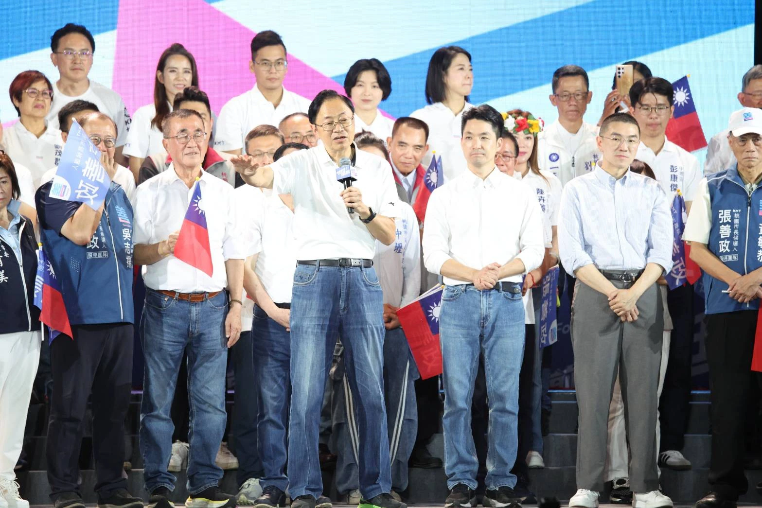 基北北桃合體！張善政喊出「善流對決洋流」　主辦單位估湧入3萬人