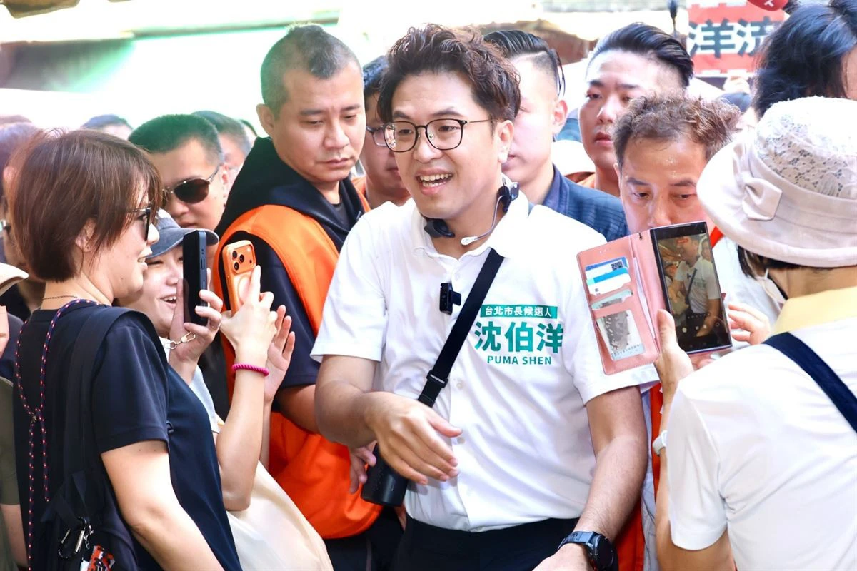 社子島婦人下跪陳情遭疑臨時演員　沈伯洋：set這個沒意義