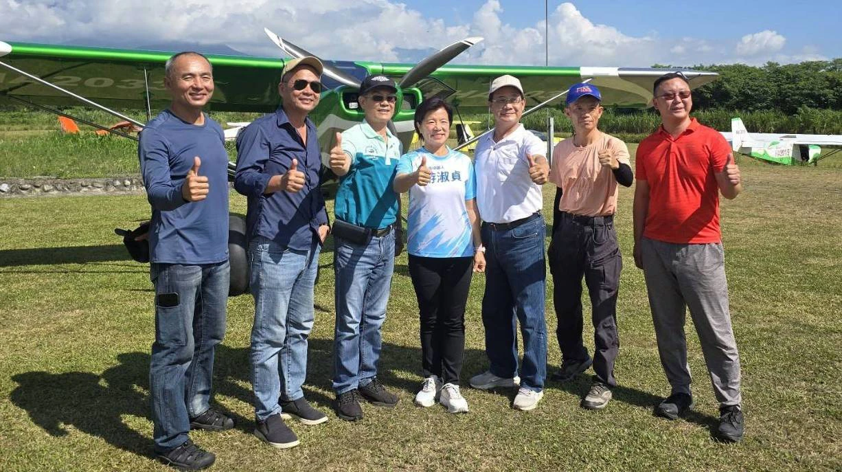 游淑貞推花蓮分階段動態觀光　盼打造亞洲超輕航基地