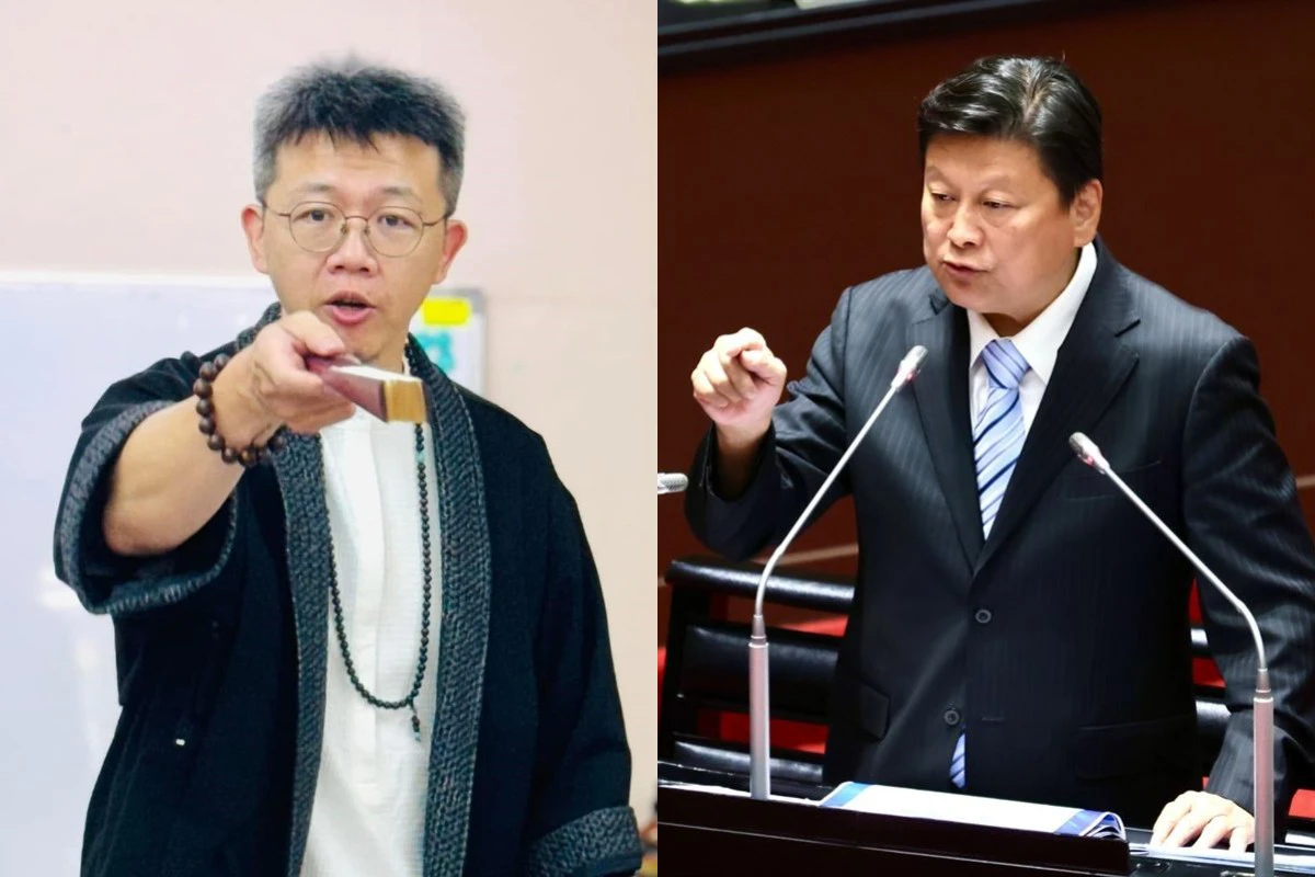 相聲演員黃逸豪點名追問「中共手伸進台灣要站哪邊」　傅崐萁回應了