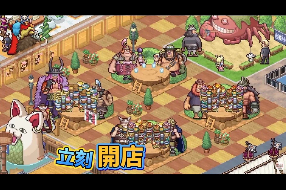 《航海王》經營模擬新作《ONE PIECE 海洋盛宴》上市!打造專屬海上餐廳、400 名角色登場