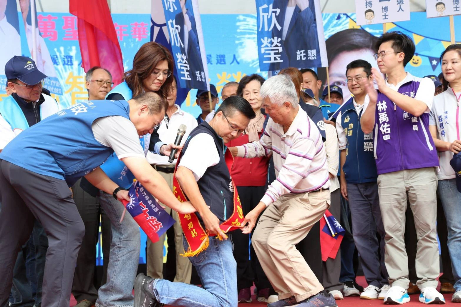 吳旭智八年從政路　立志當竹北總工程師