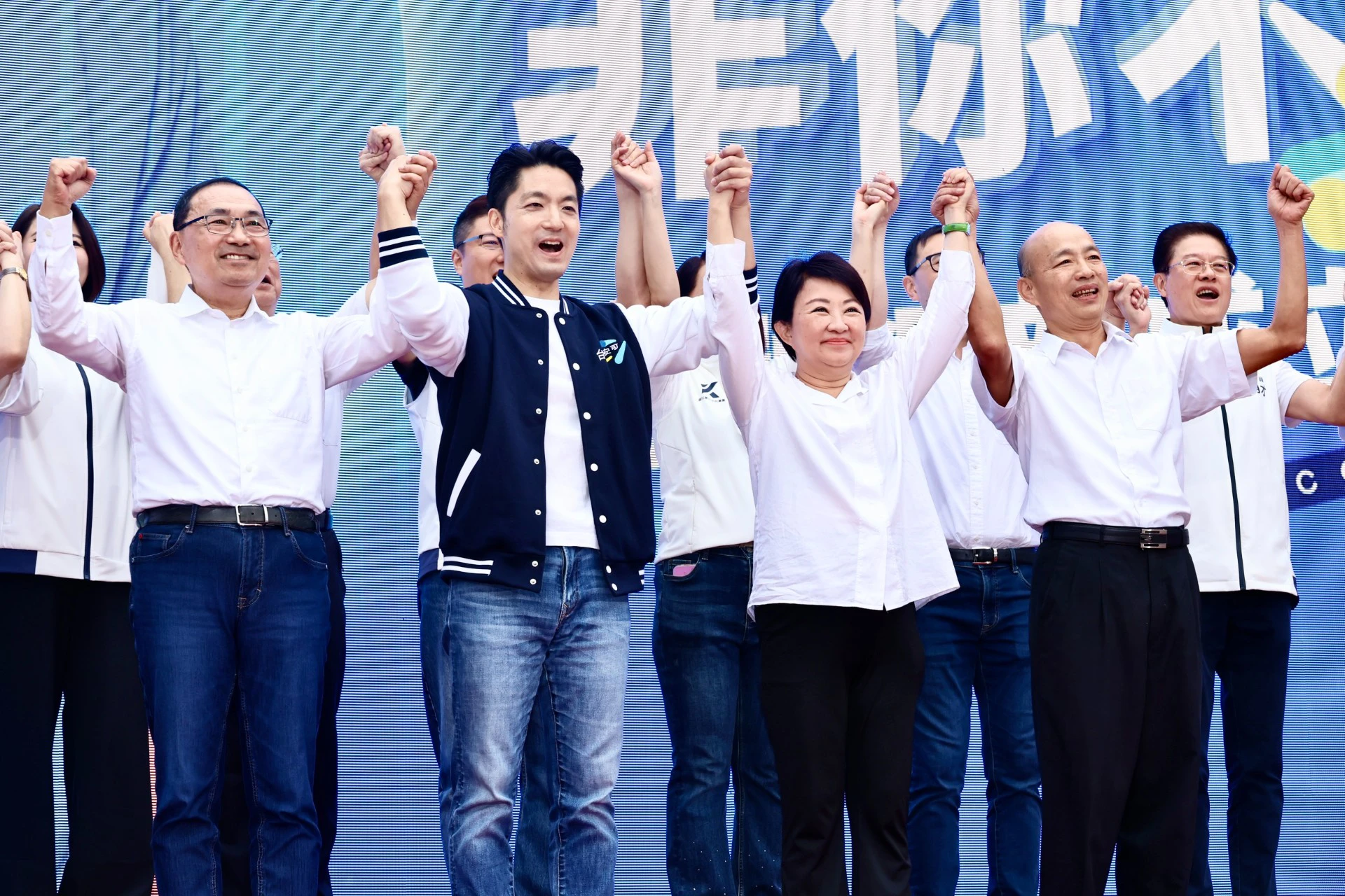藍營「三子」齊聚為蔣萬安助講　韓國瑜怒批民進黨用媒體網軍政治謀殺