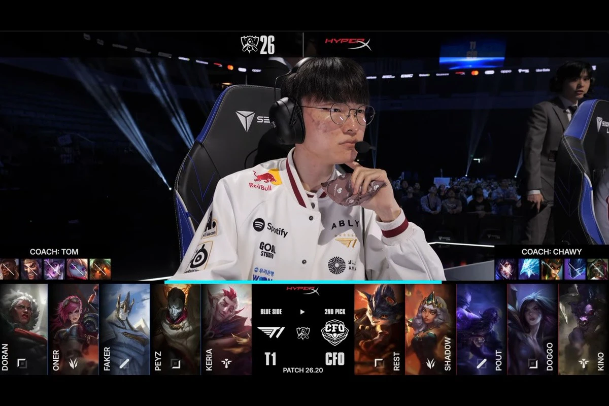 不斷更新【英雄聯盟】世界大賽/CFO 再戰 T1 對決 Faker 爭奪晉級機會