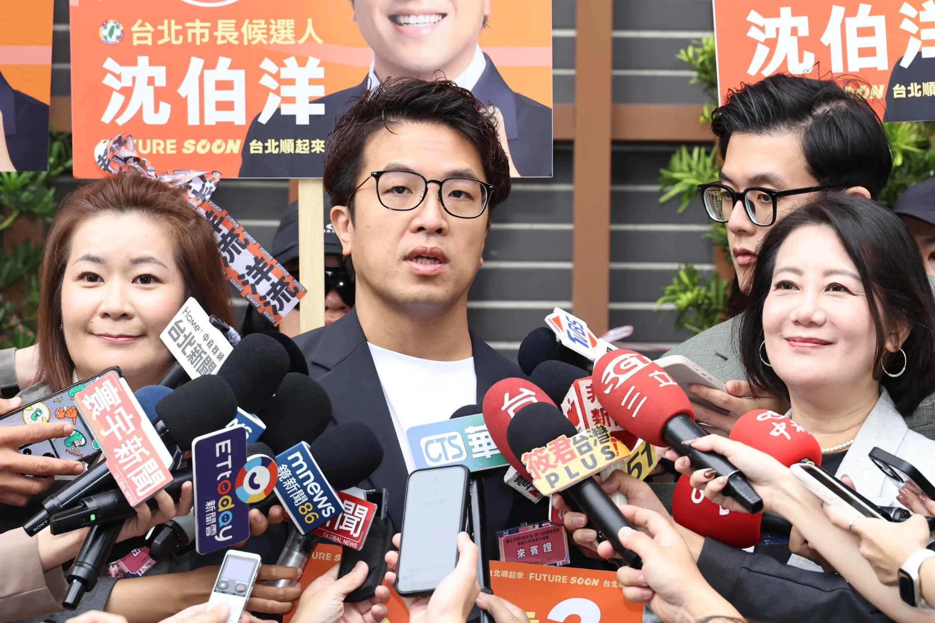 蔣萬安稱不為選舉造人設　沈伯洋：人設如何大家自有公斷