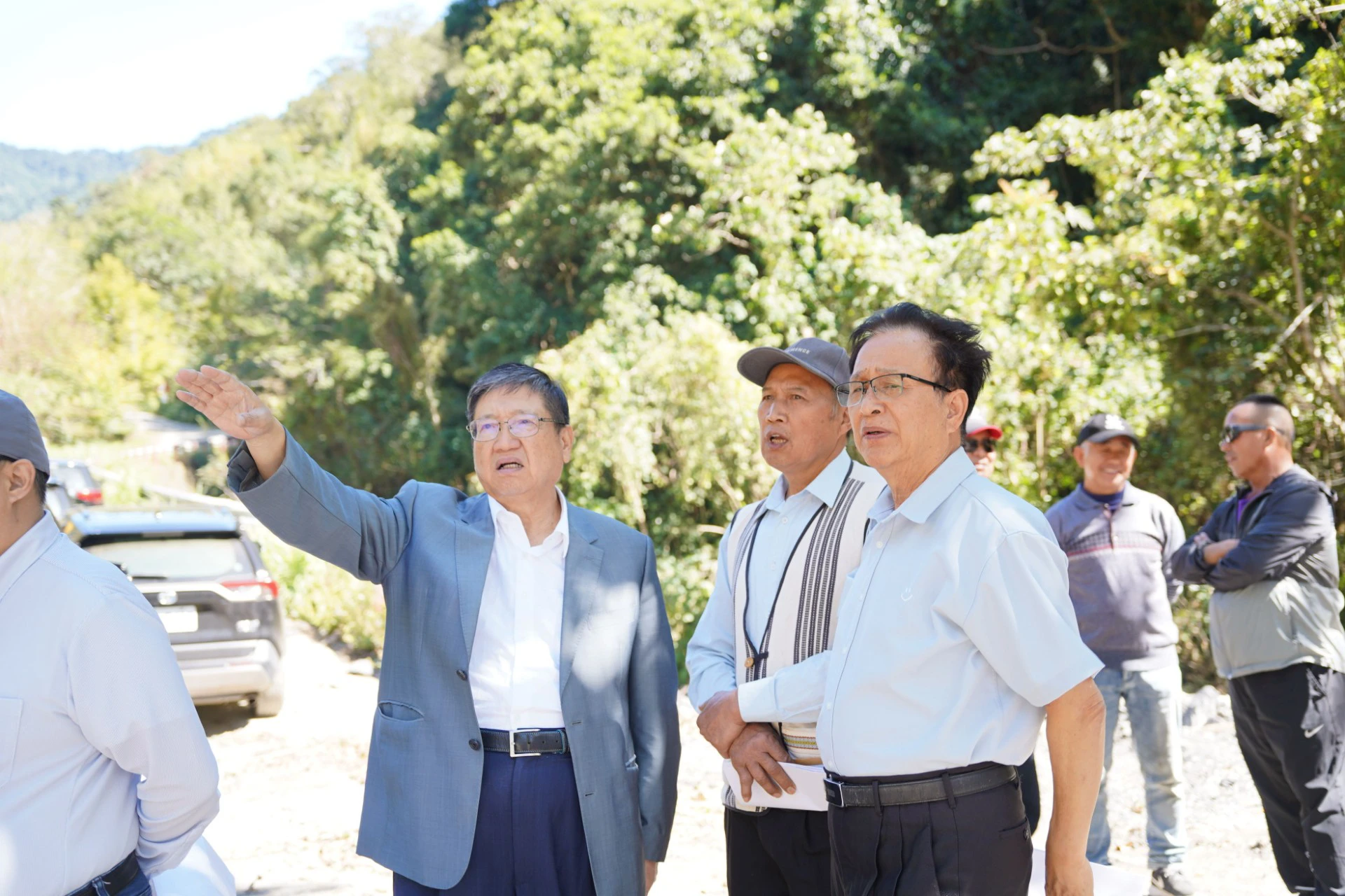 竹縣府全力爭取司馬庫斯二號橋重建 　楊文科親赴現地會勘力促早日動工