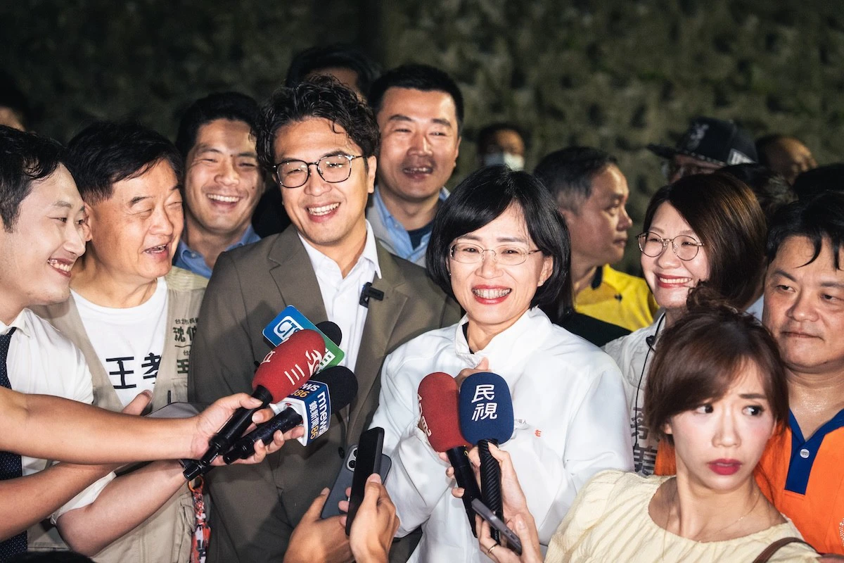 汐止蘇巧慧、沈伯洋「洋流慧聚」人氣旺　蘇巧慧：雙北合作打造智慧醫療廊帶