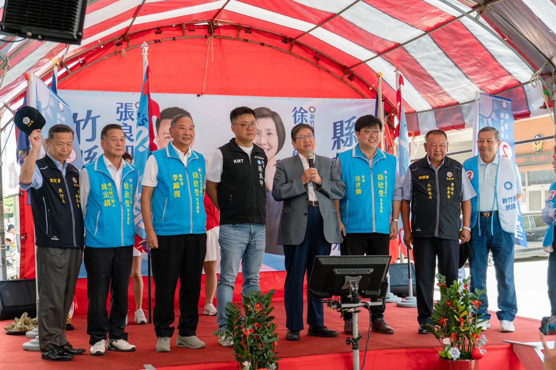 楊文科橫山輔選談新竹未來30年建設是世代共同責任　盼徐欣瑩、張良印接棒延續繁榮