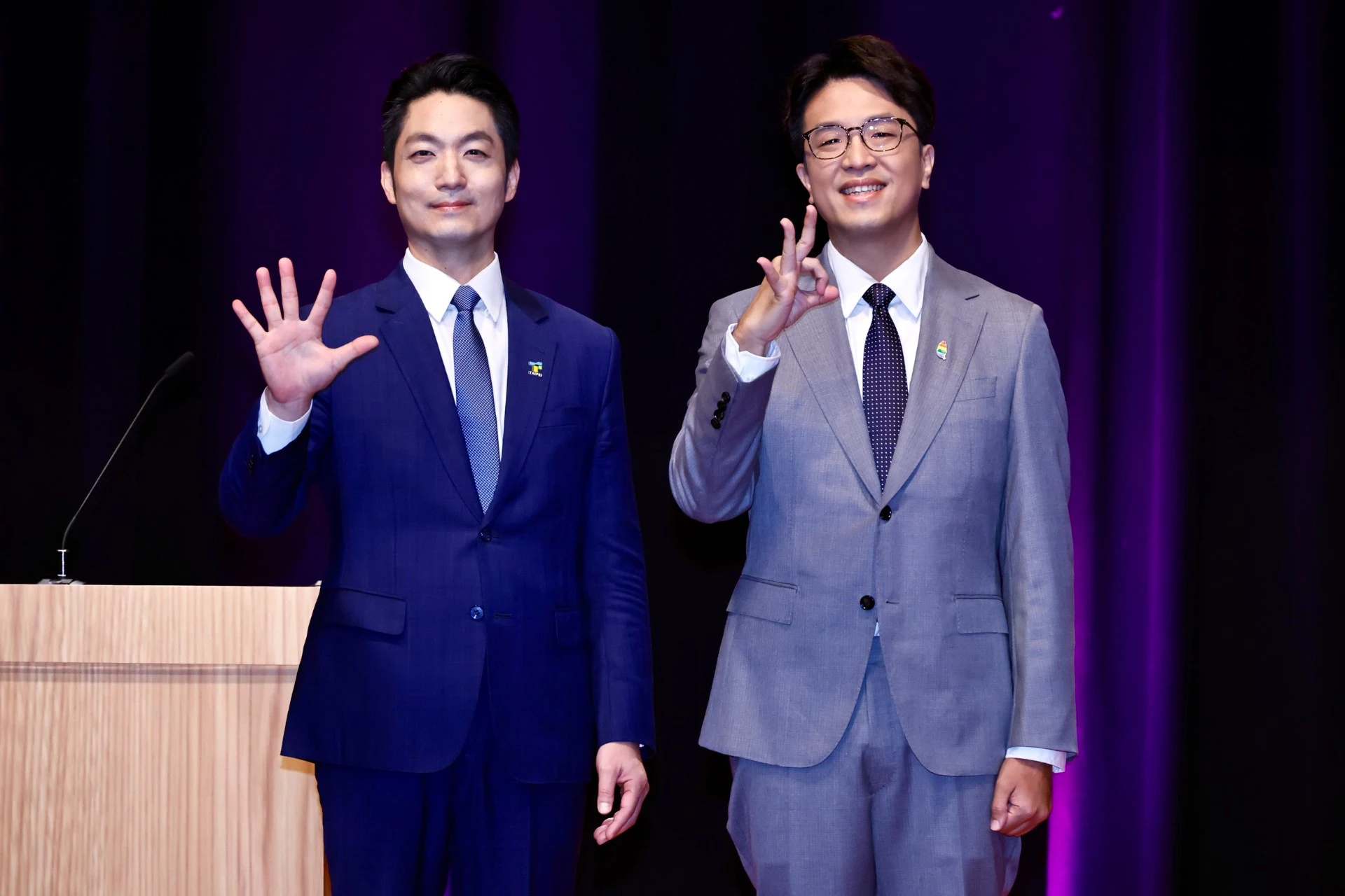 【媒體提問1】TVBS提問市民4年後的生活 蔣萬安、沈伯洋這樣描繪願景